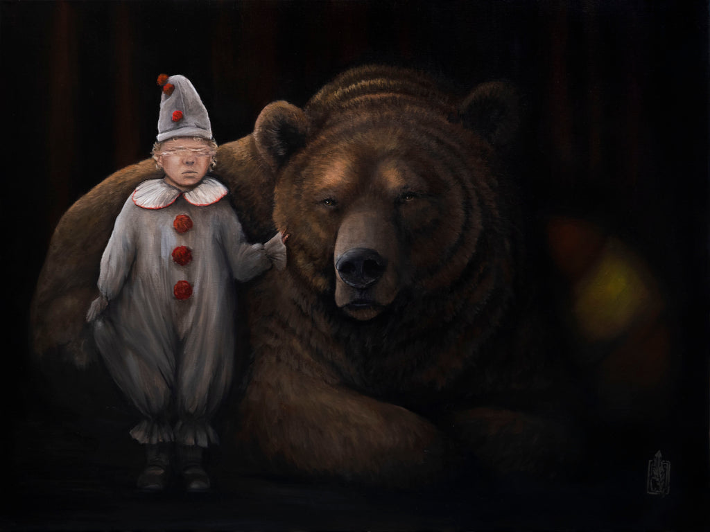 Circus bear