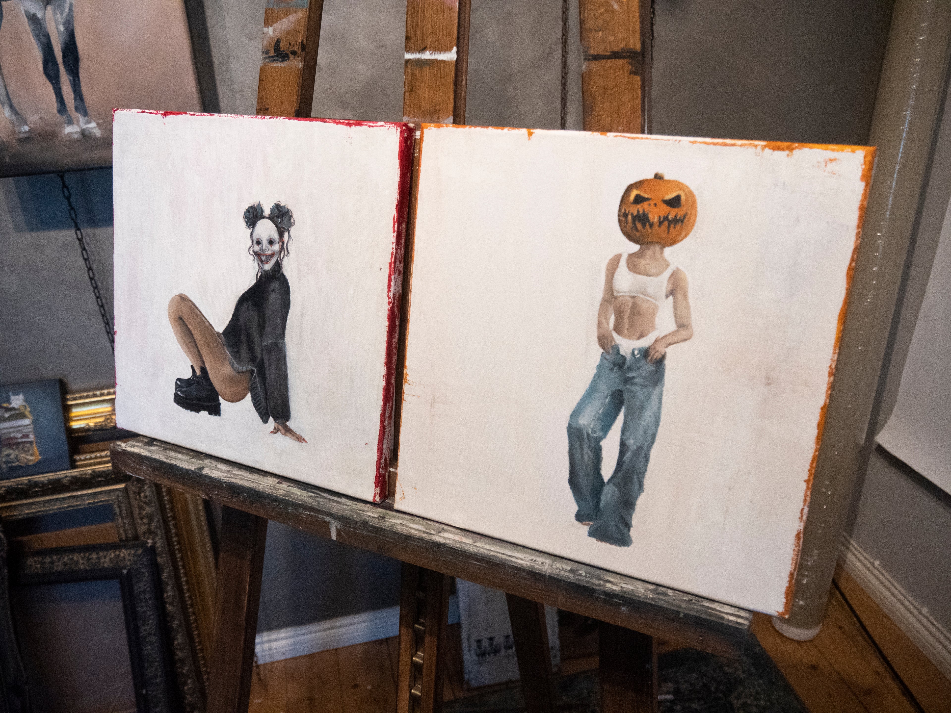 Halloween mask - Cute smile