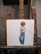 Halloween mask - Pumpkin pie