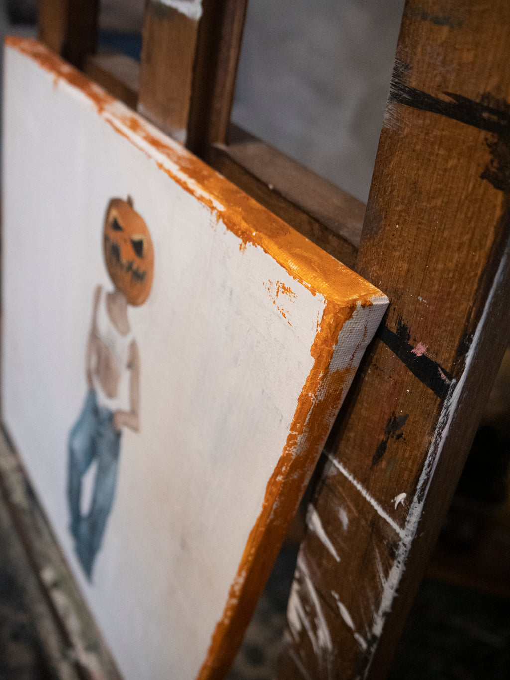 Halloween mask - Pumpkin pie