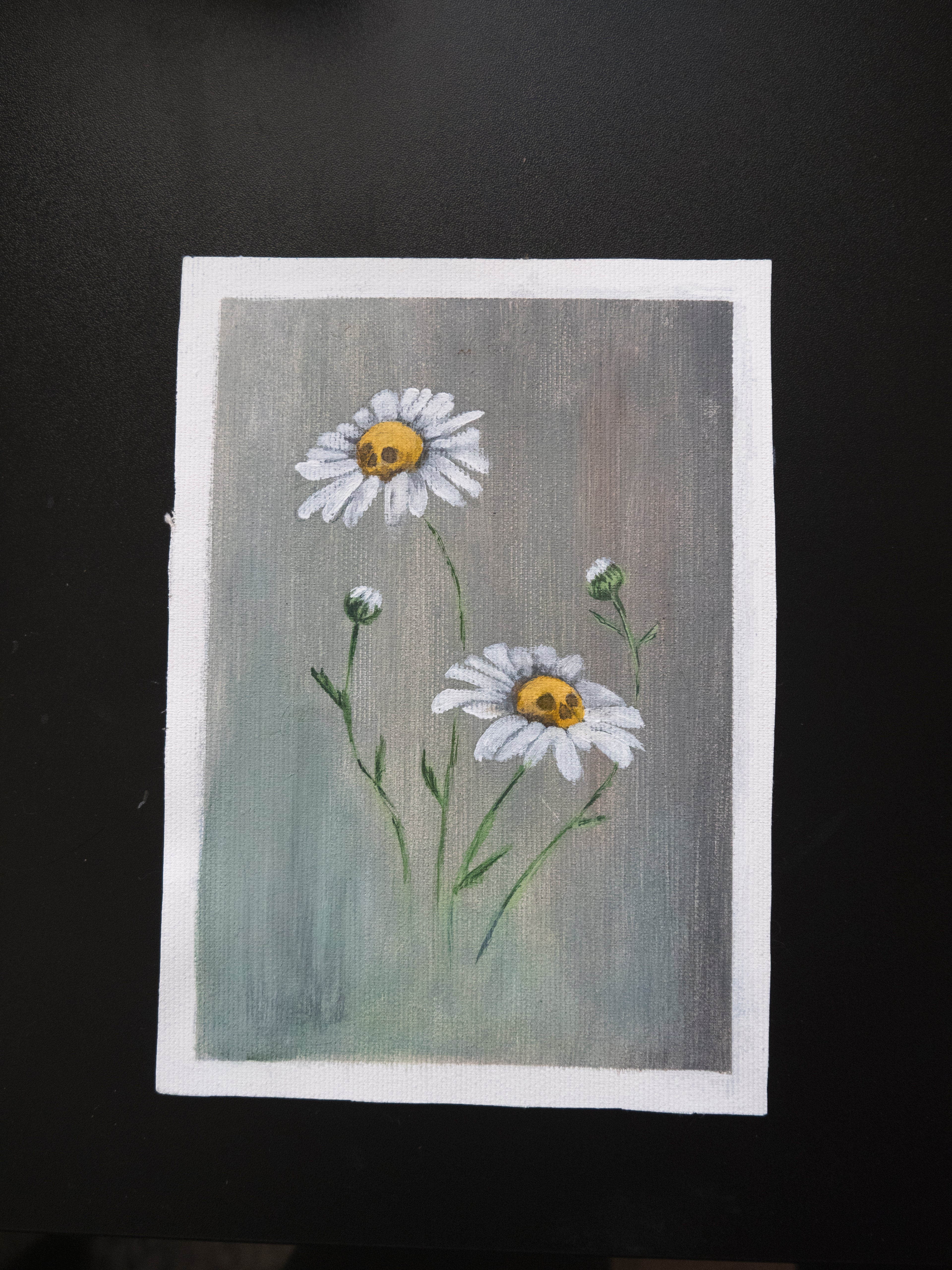 Skull flowers