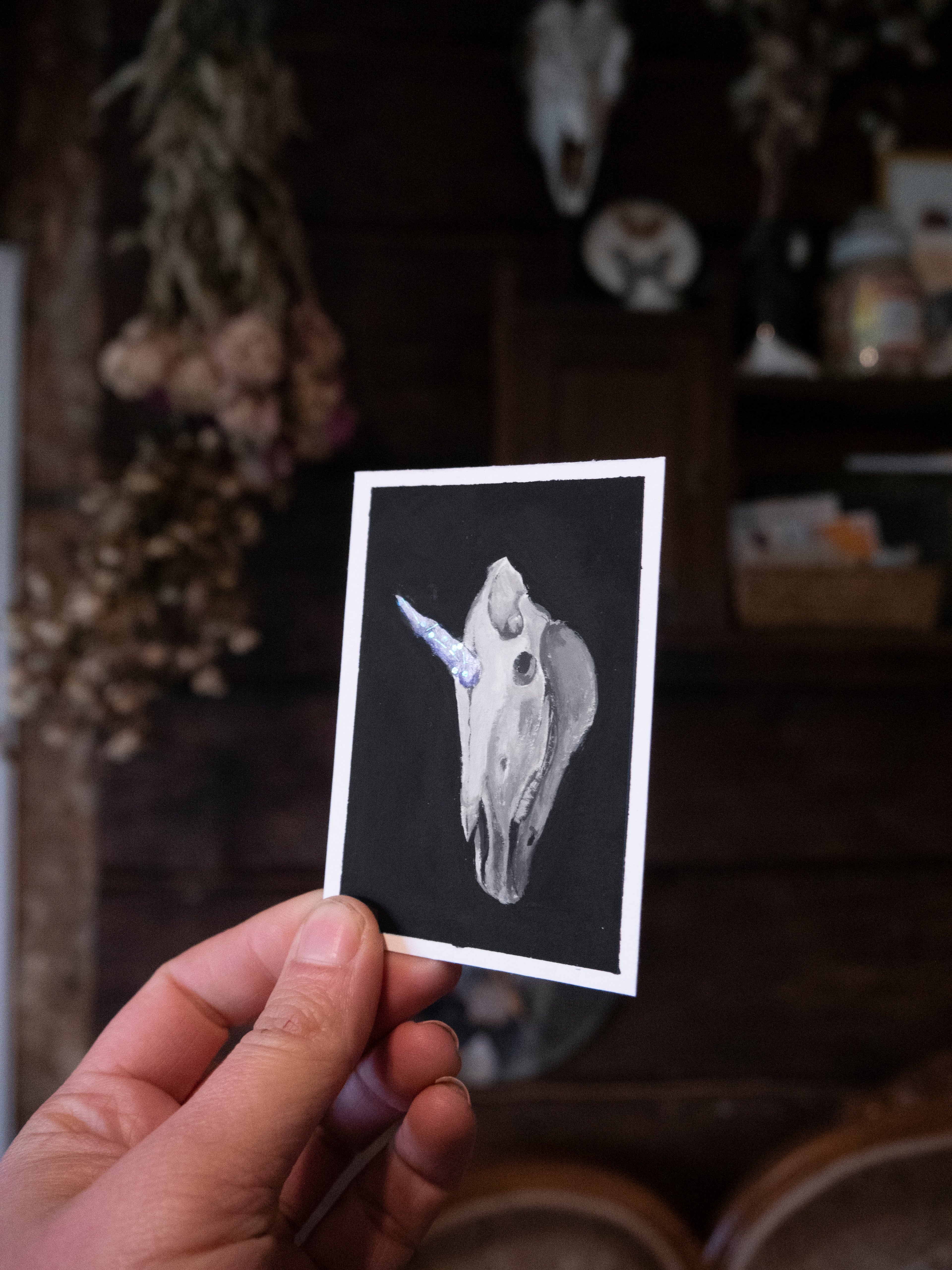 Skulls and bones: Unicorn