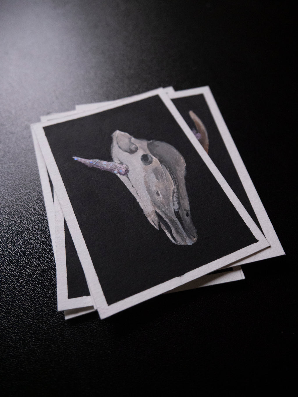 Skulls and bones: Unicorn