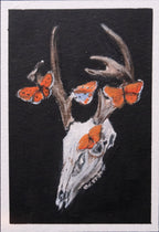 Skulls and bones: Large copper