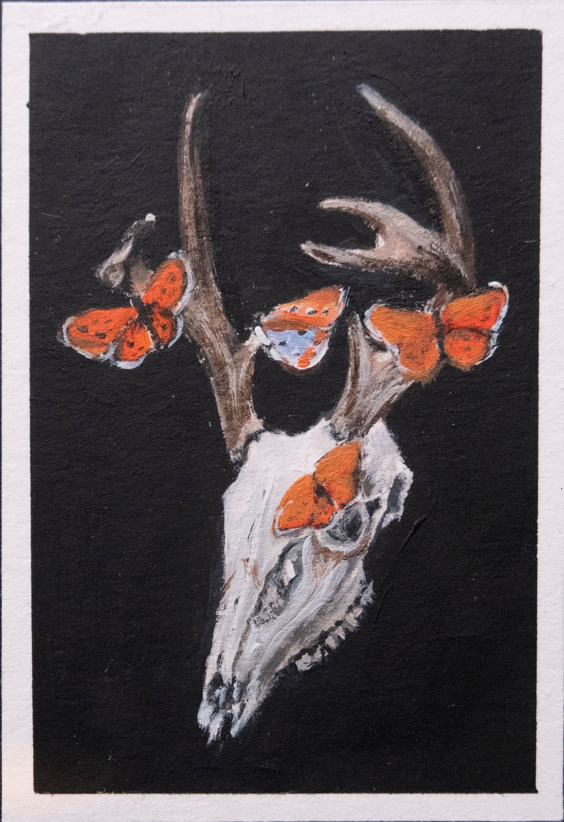 Skulls and bones: Large copper