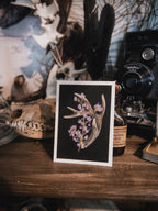 Skulls and bones: Floral antler