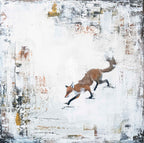 A fox's morning stroll