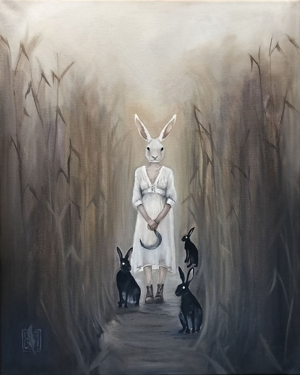 Meeting in the cornfield