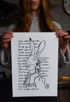 Jäniksiä pyytäissä